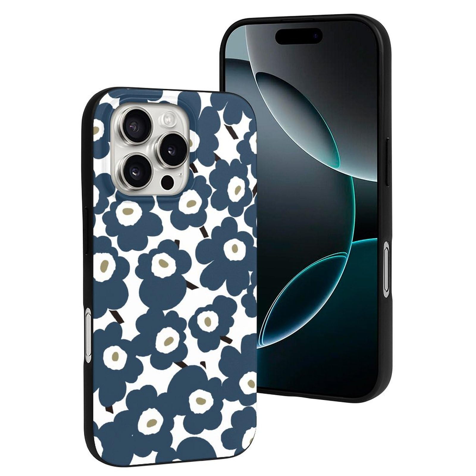 Amazon.co.jp: IPhone16用 ケース マリメッコ 花柄 iPhone 16 Pro
